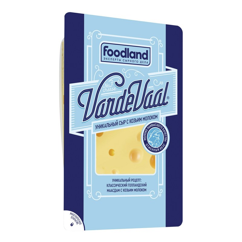 Сыр vardevaal с козьим молоком 45% 200г