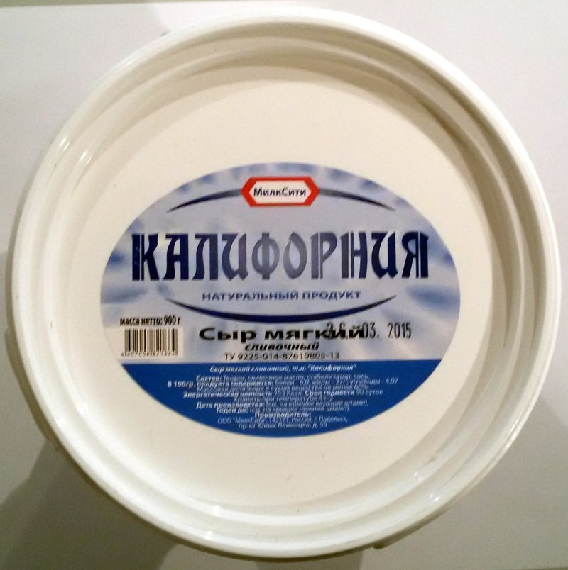 Творожный сыр для роллов