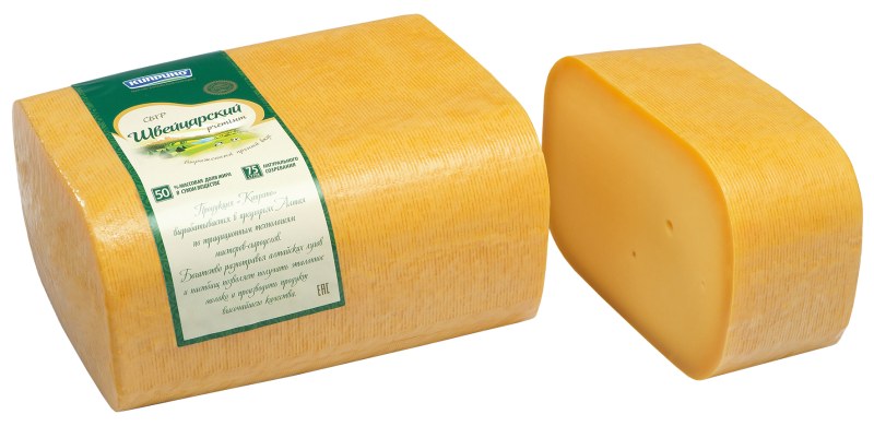 Сыр Киприно швейцарский 50%