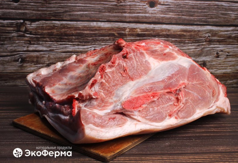 Свинина на кости полутуши разруб