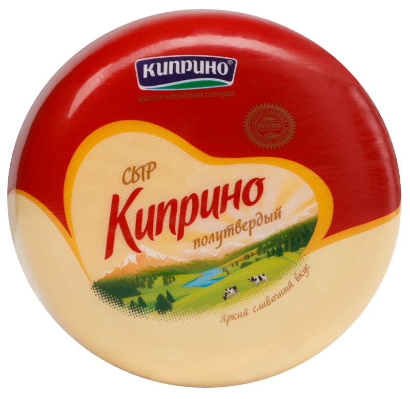 Сыр сливочный Алтайский Киприно