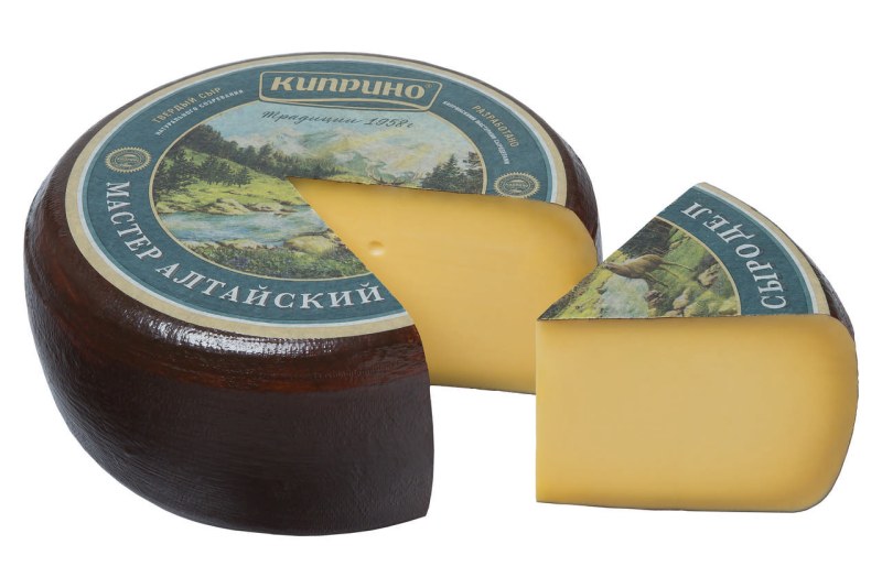 Сыр Киприно Алтайский мдж50% БЗМЖ