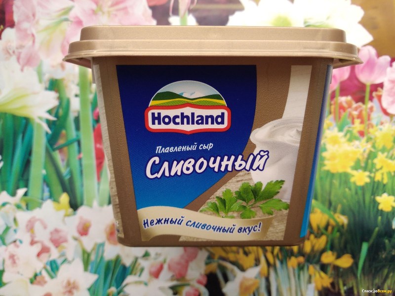 Сыр Хохланд ванночка 200гр