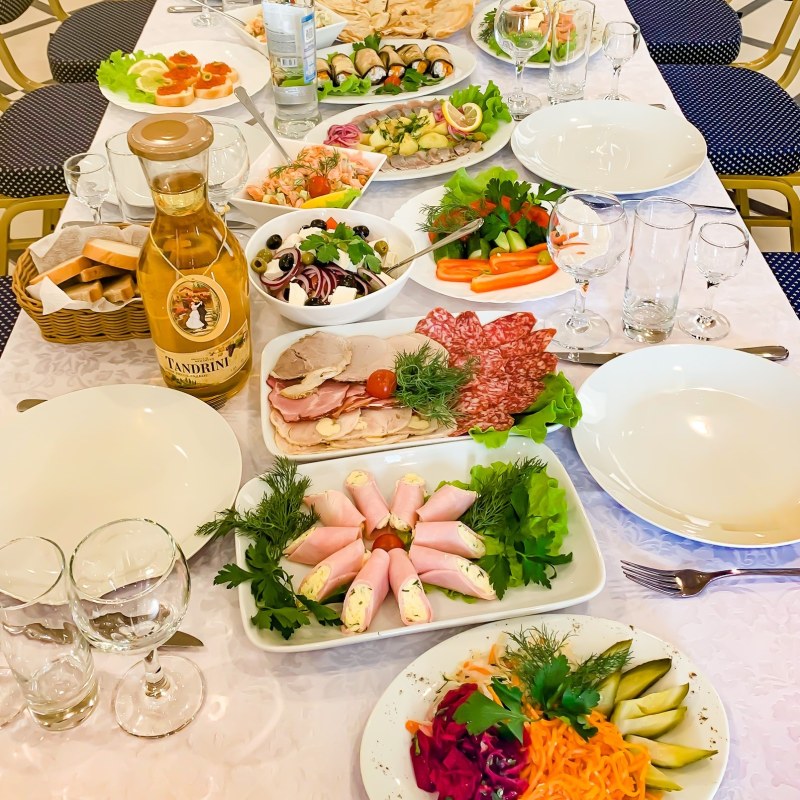 Стол на поминки