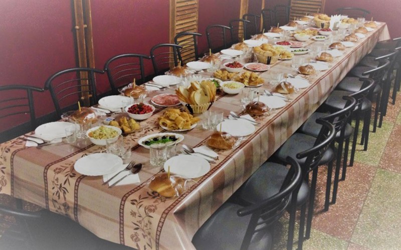 Стол на мусульманские поминки