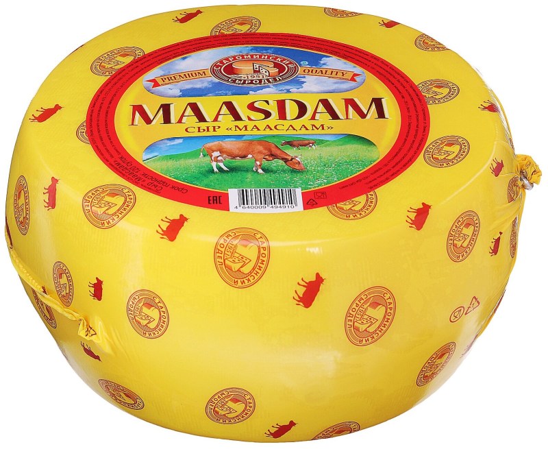 Сыр Маасдам сырная Долина
