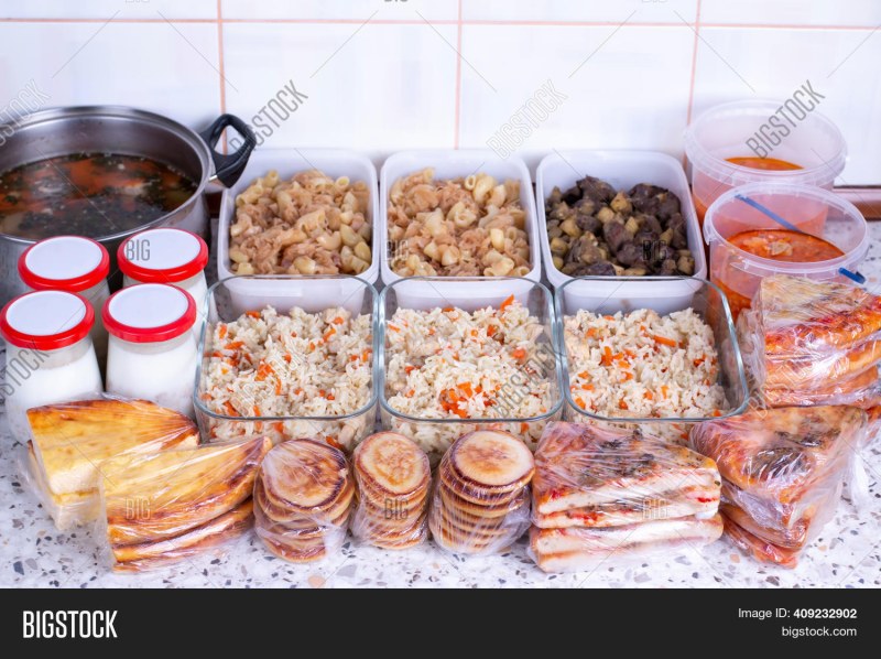 Заморозка готовой еды