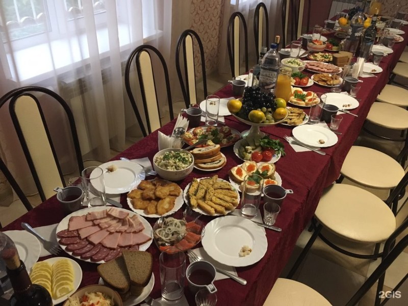 Стол на поминки