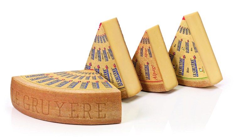 Швейцарский сыр le Gruyere