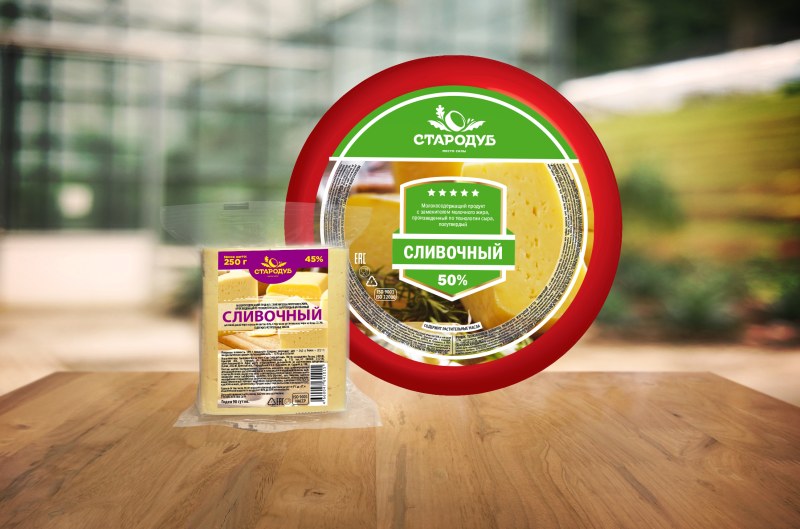Сыр Грюнвальд с пажитником Казахстан