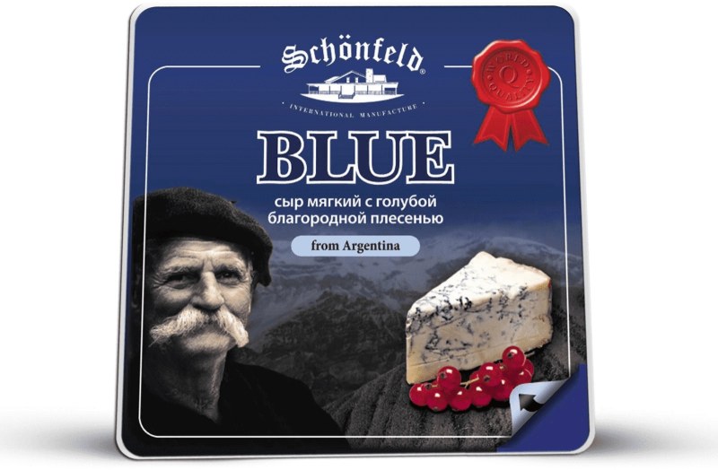 Сыр с голубой плесенью Gorgonzola Dolce "Schonfeld" 55%
