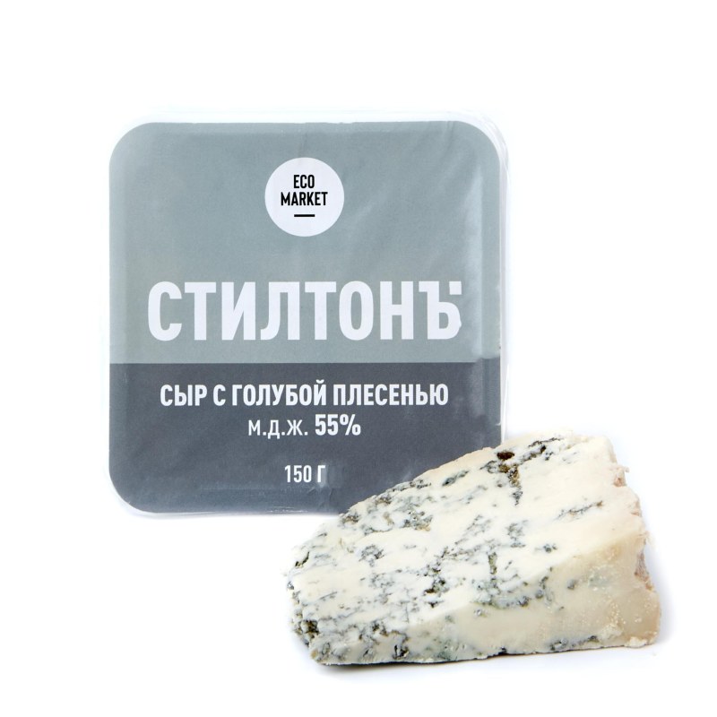 Сыр с голубой плесенью «Blue Cheese» Bridel® 100г. 51%