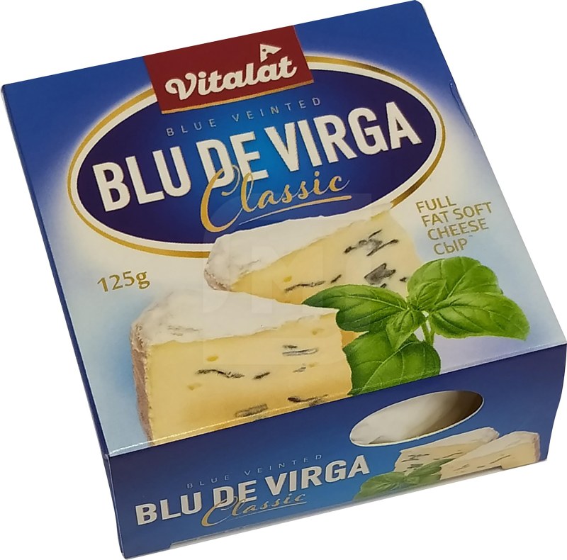 Сыр с голубой плесенью Castello Blue Classic 50% 125г (БЗМЖ)