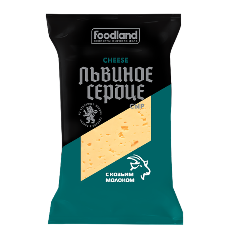 Сыр Львиное сердце 45% 200г