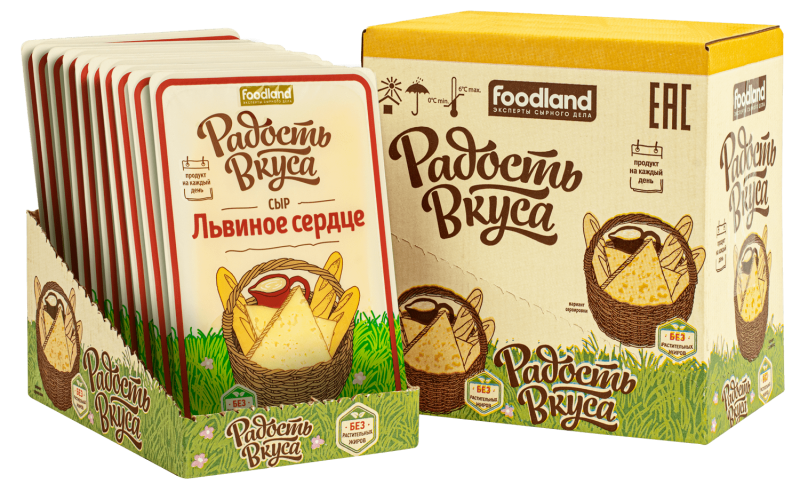 Сыр радость вкуса Львиное сердце