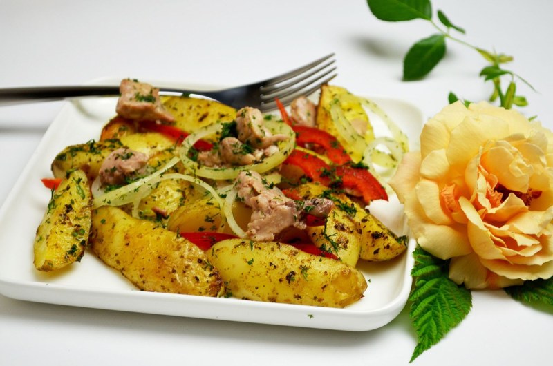 Картошка по селянски в духовке