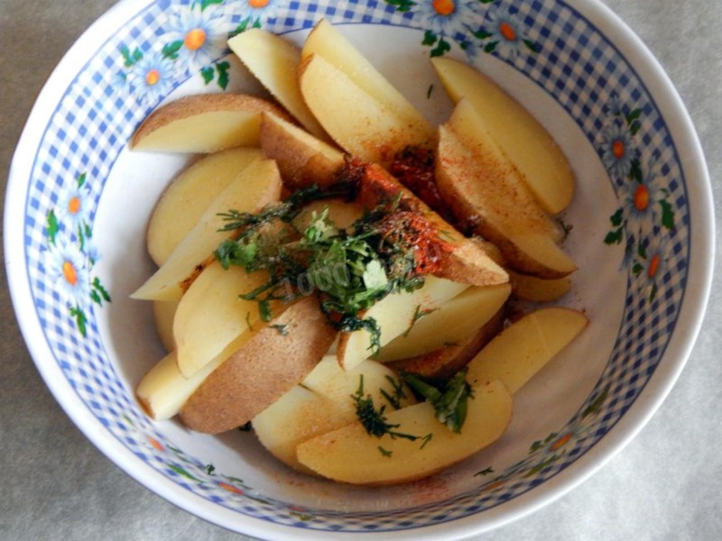 Картофель Айдахо жареный