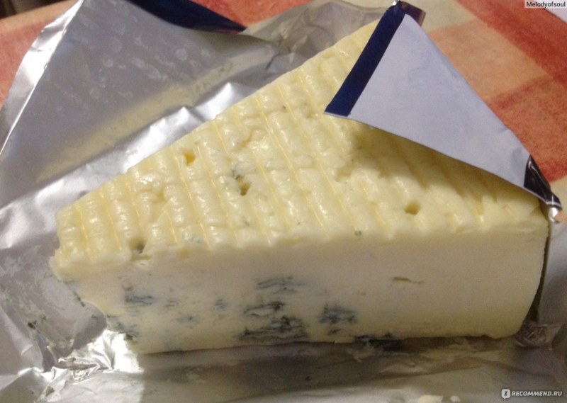 Сыр БЛЮДЕЛИС, С голубой плесенью, 56%, 85г, ТМ BLUEDELICE Classic