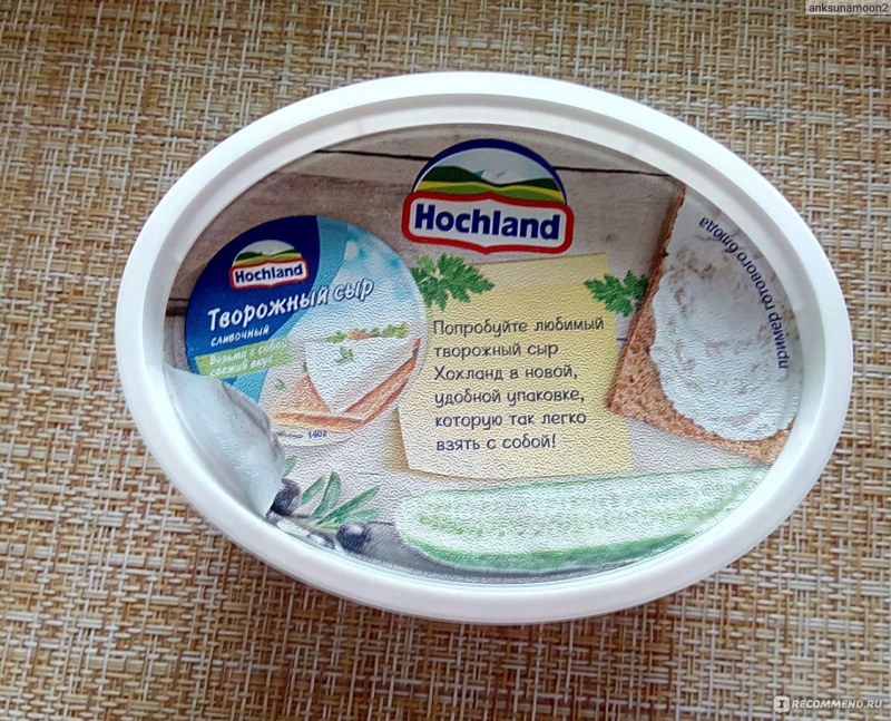 Творожный сыр Hochland Cremette