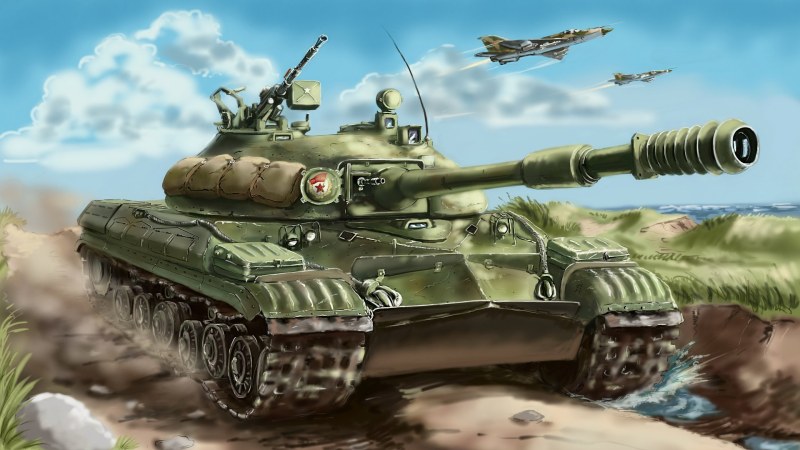 Танк т 10 рисунок