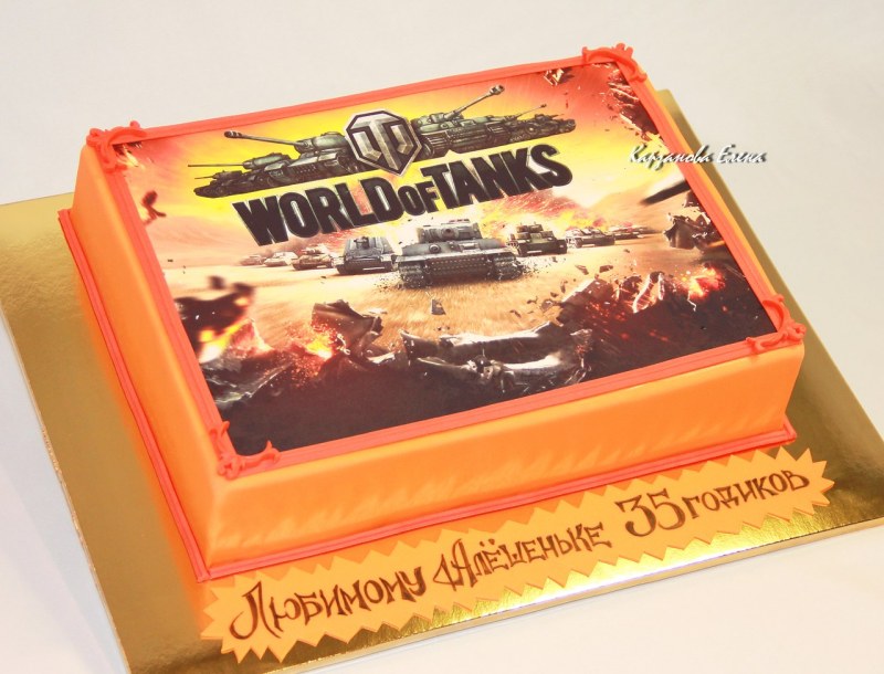 Торт World of Tanks