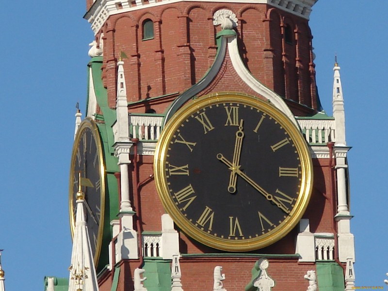 Спасская башня часы куранты