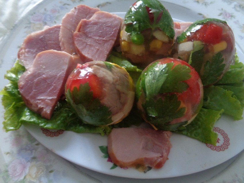 Заливные закуски на праздничный стол
