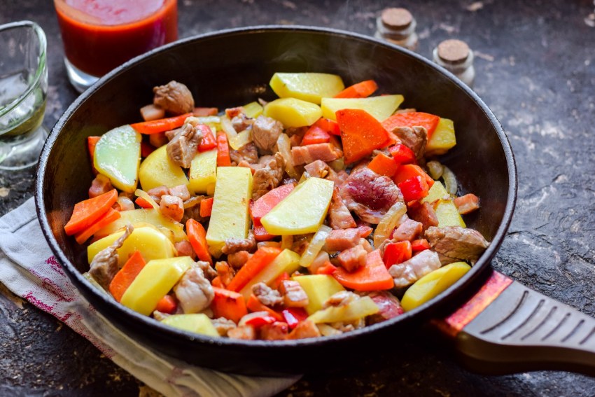 Горячая сковородка