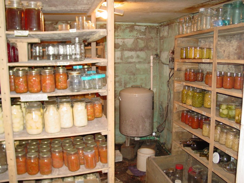 Погреб для продуктов