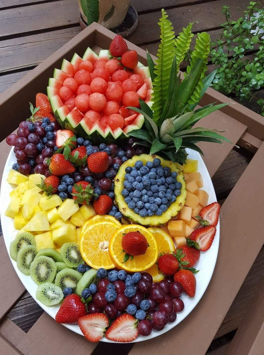Украшения из фруктов для праздника