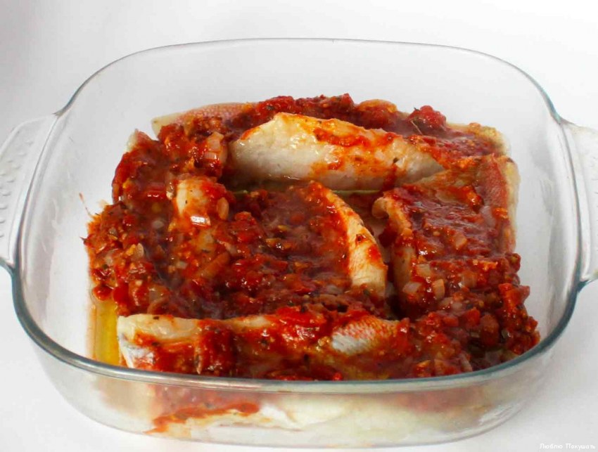 Морской окунь на ПП