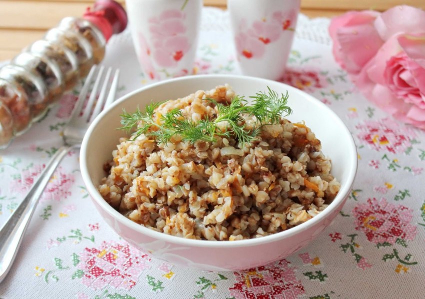 Перловая каша с овощами