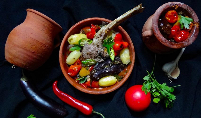 Грузинская кухня чанахи