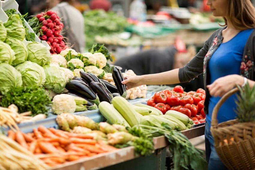 Продукты на рынке