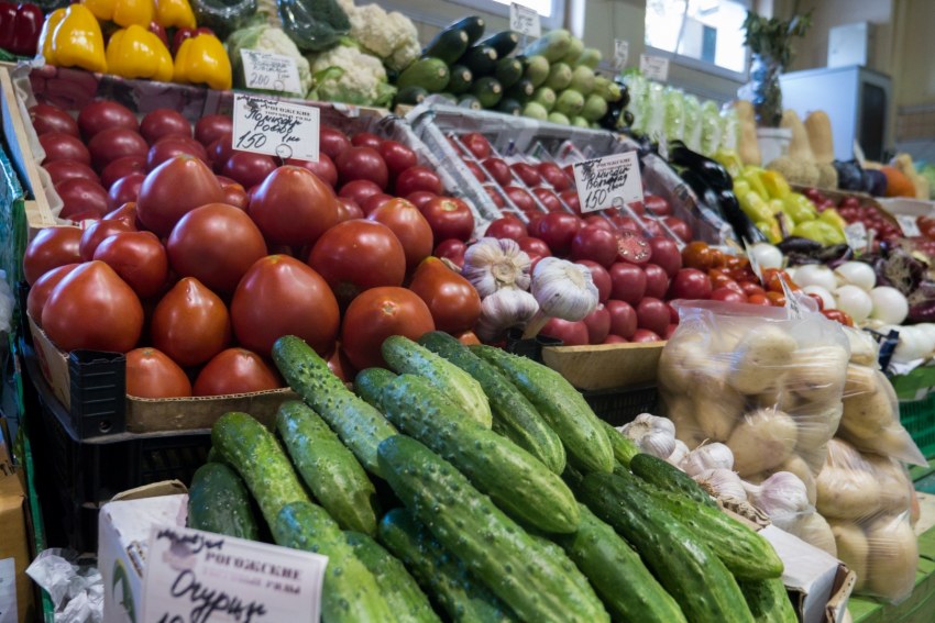 Продукты на рынке
