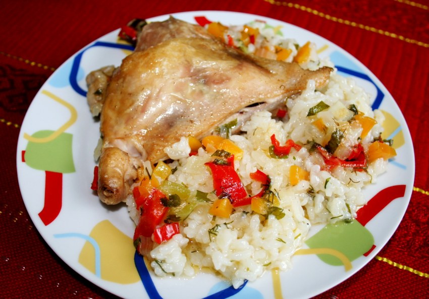 Тарелки с курочками