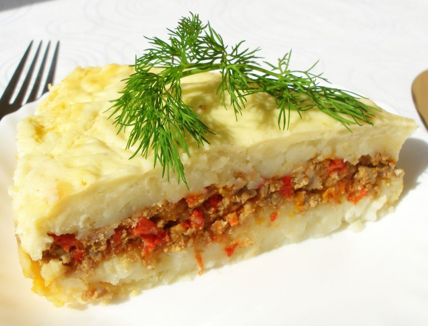 Сырная запеканка на сковороде