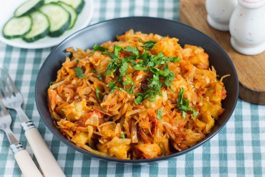 Плов овощной с рисом