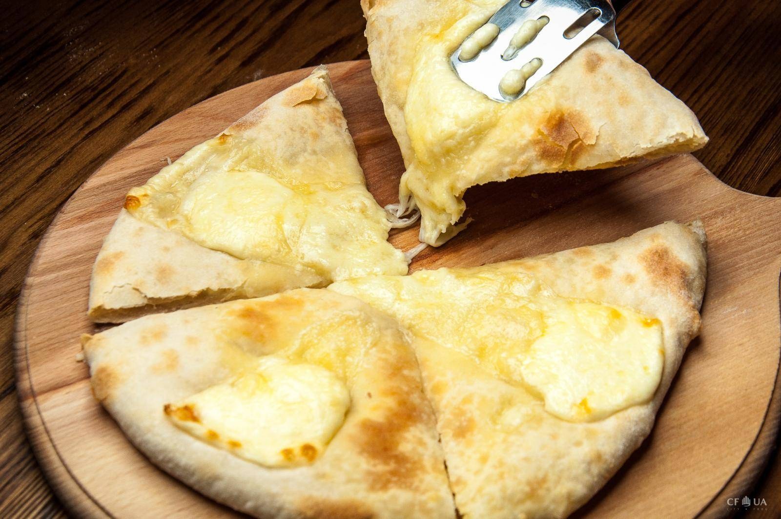 Хачапури с сыром в духовке рецепт с фото