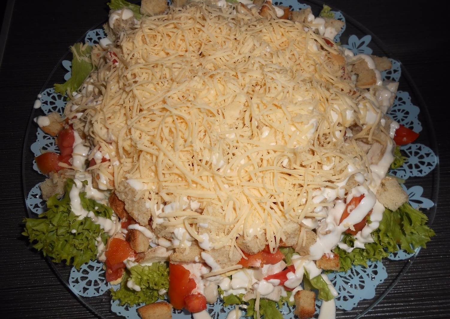 Как делать цезарь с курицей рецепт с фото пошагово в домашних условиях салат