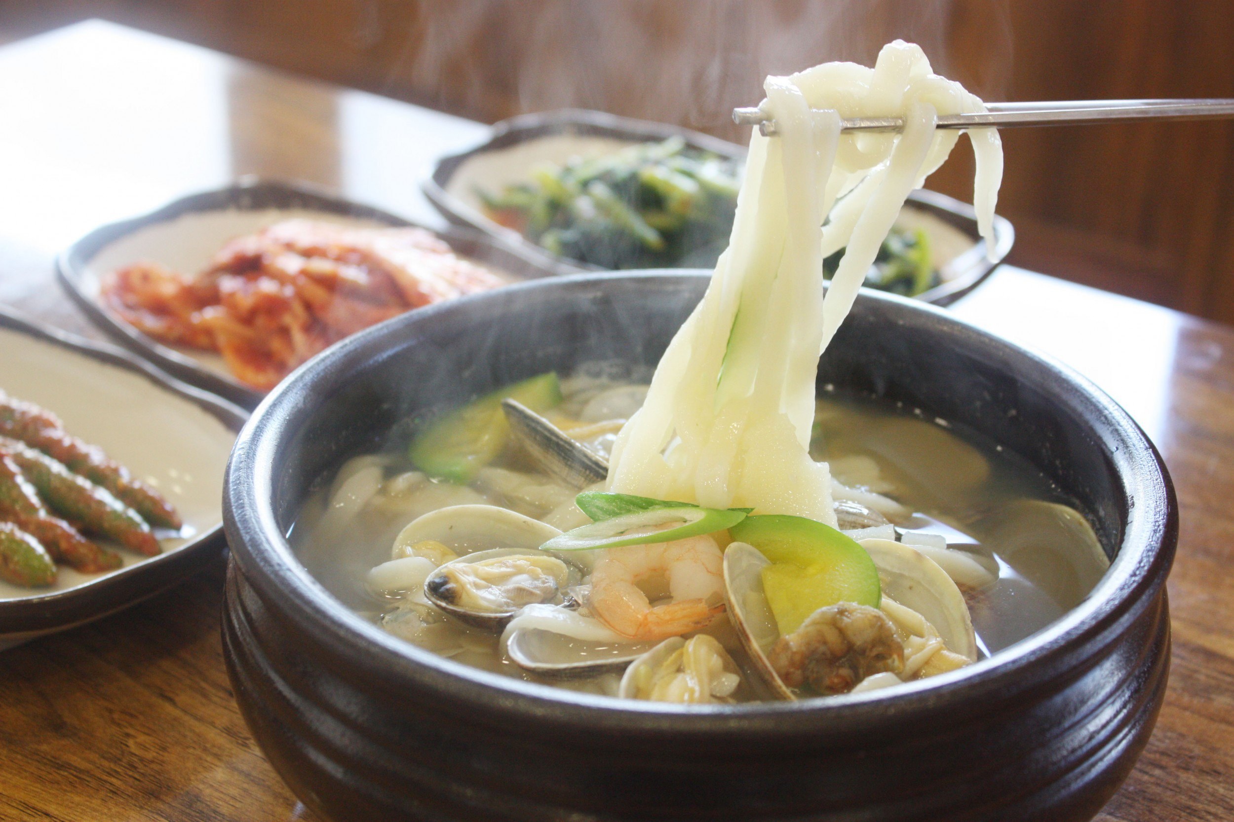 Горячие блюда корейской кухни