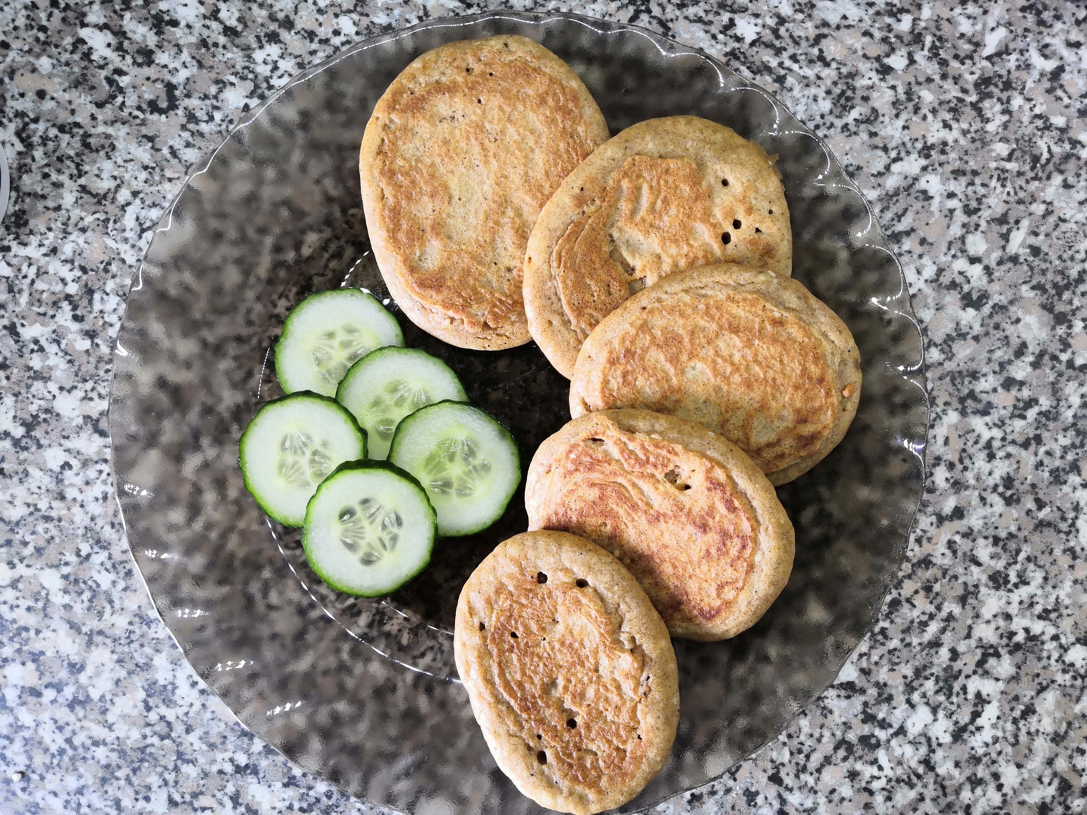 Оладьи из цельнозерновой муки