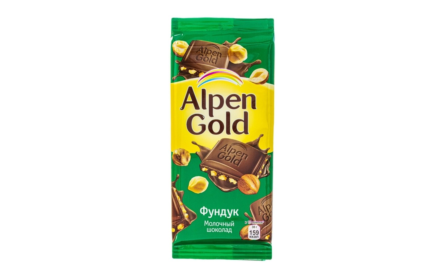 Шоколад Alpen Gold 90гр молочный фундук