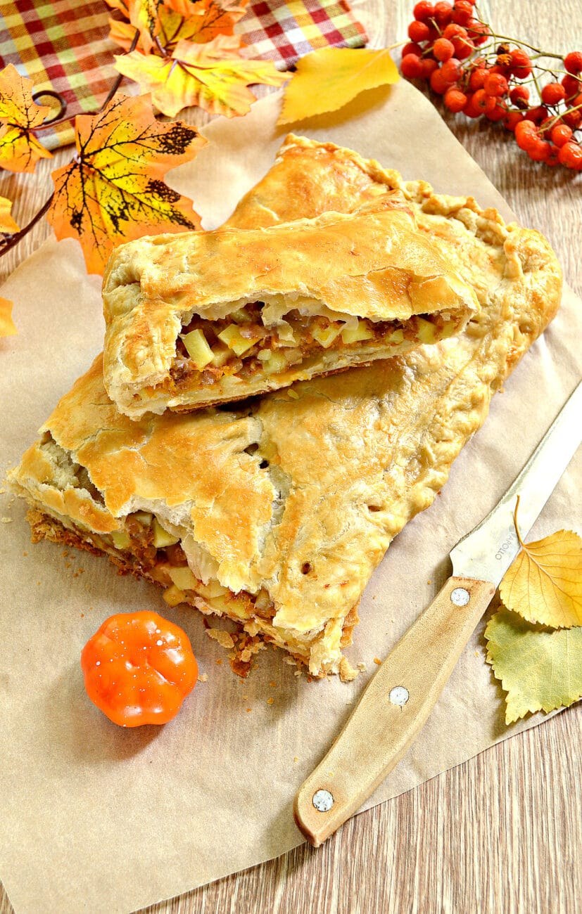 Слоеные пирожки с рисом (64 фото)