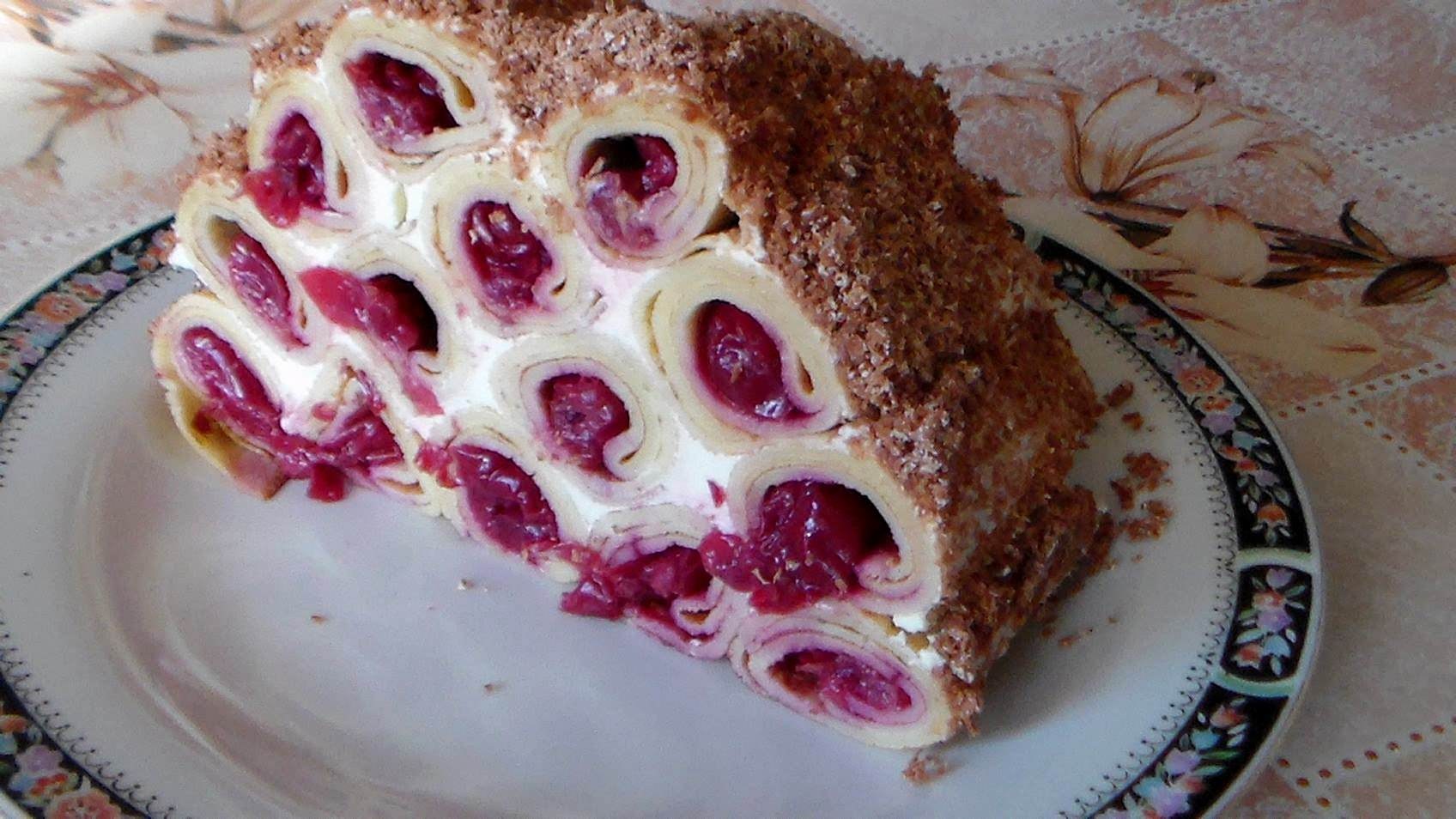 Блинный торт Монастырская изба