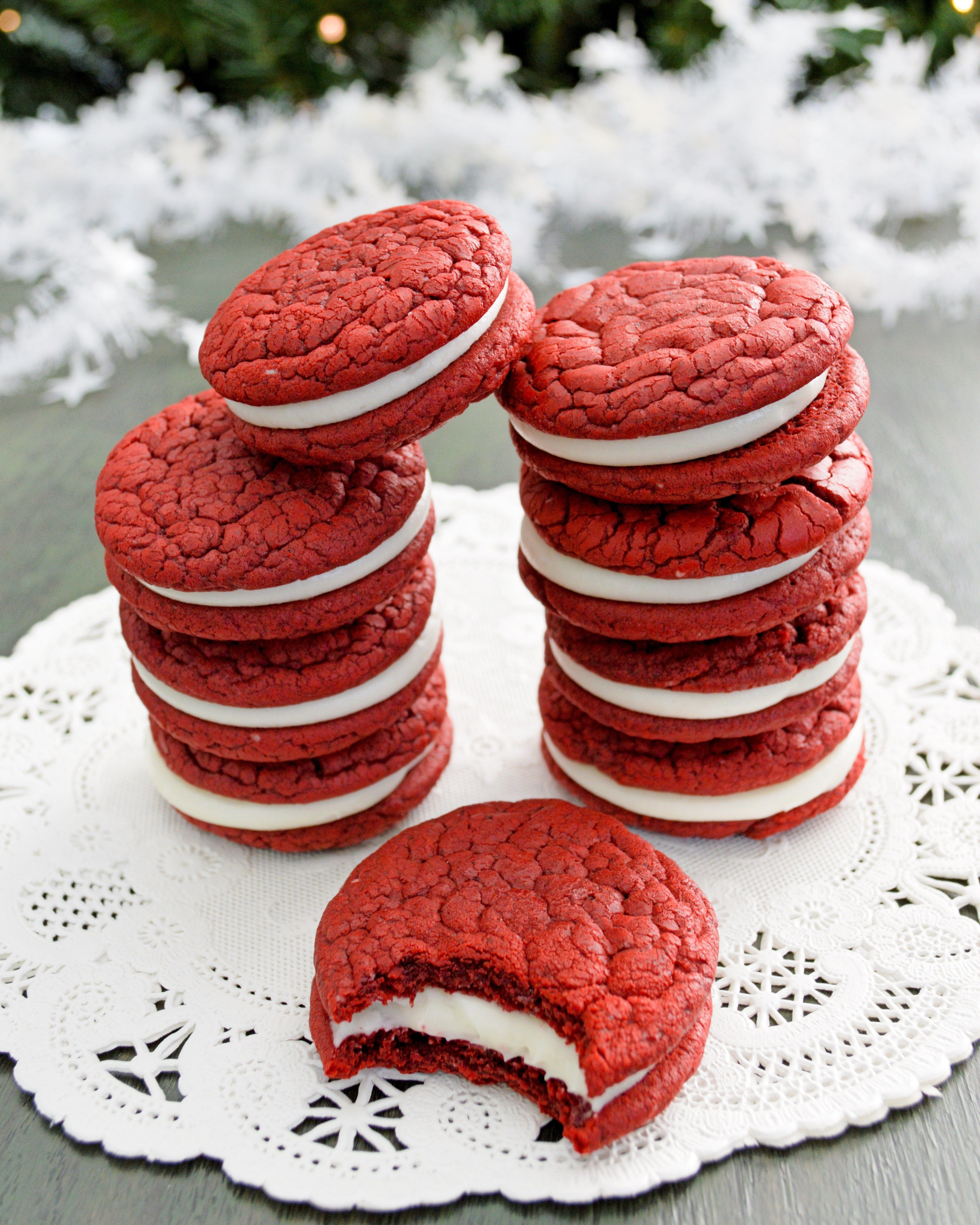 Кукис красный бархат Red Velvet