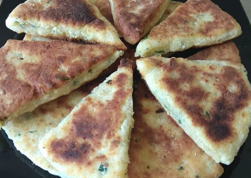 Лепёшки на кефире