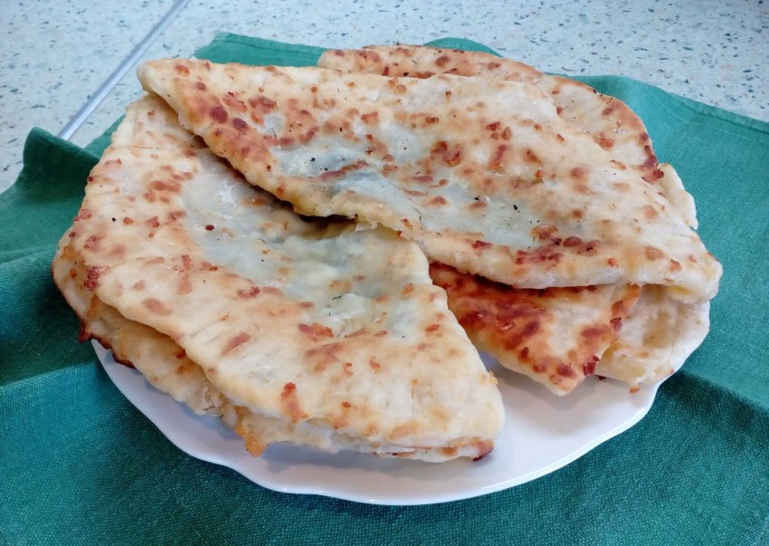 Лепёшки на кефире на сковороде