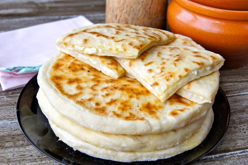 Лепёшки на сковороде