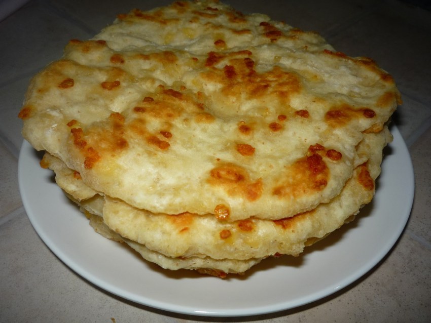 Лепёшки на сковороде